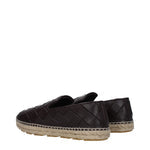 Bottega Veneta Espadrilles Women Leather Brown/Dark Chocolate