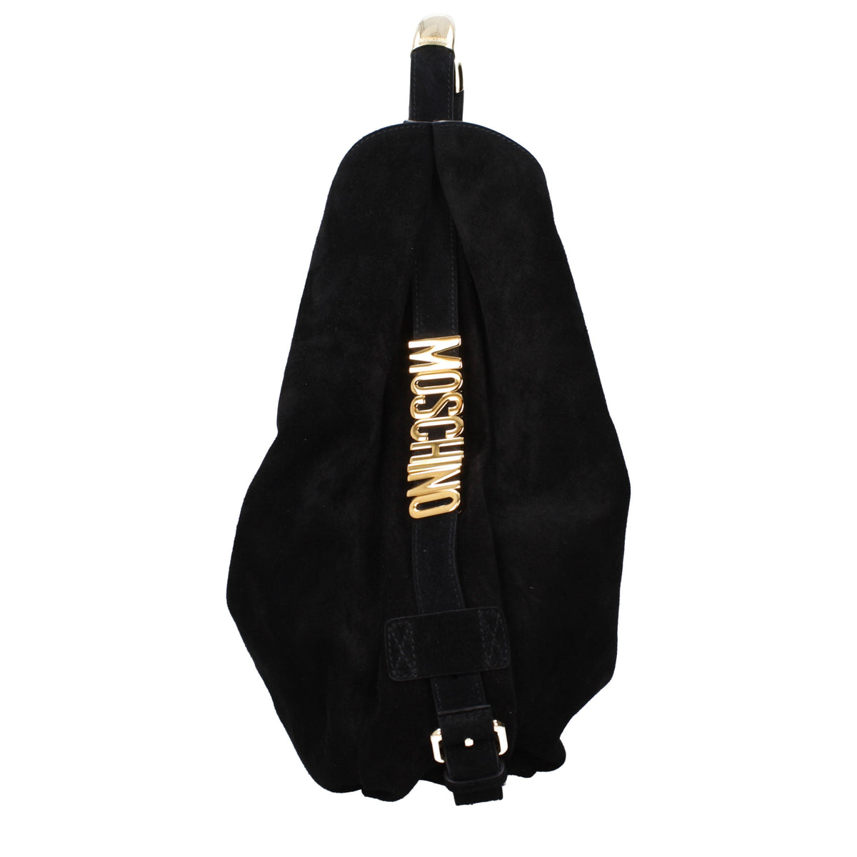 Moschino Shoulder Bags Women Suede Black