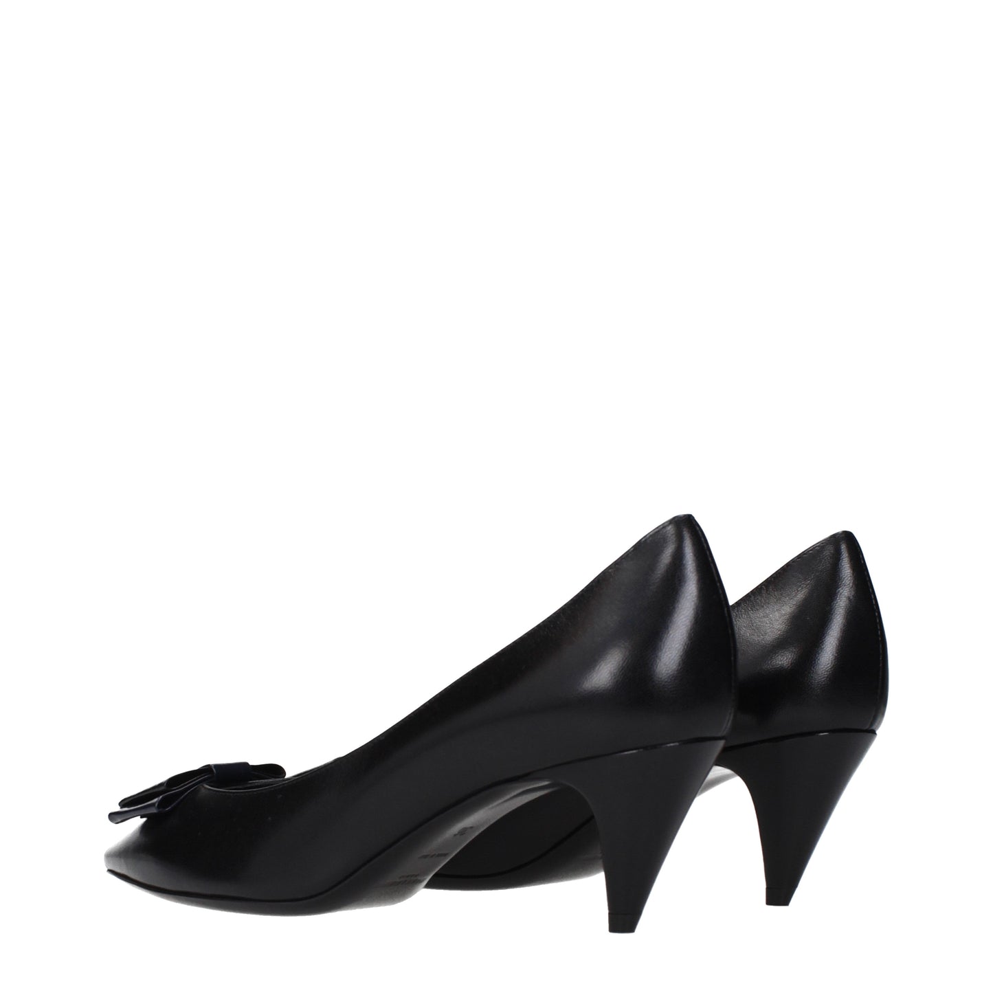 Saint Laurent Pumps Women Leather Black