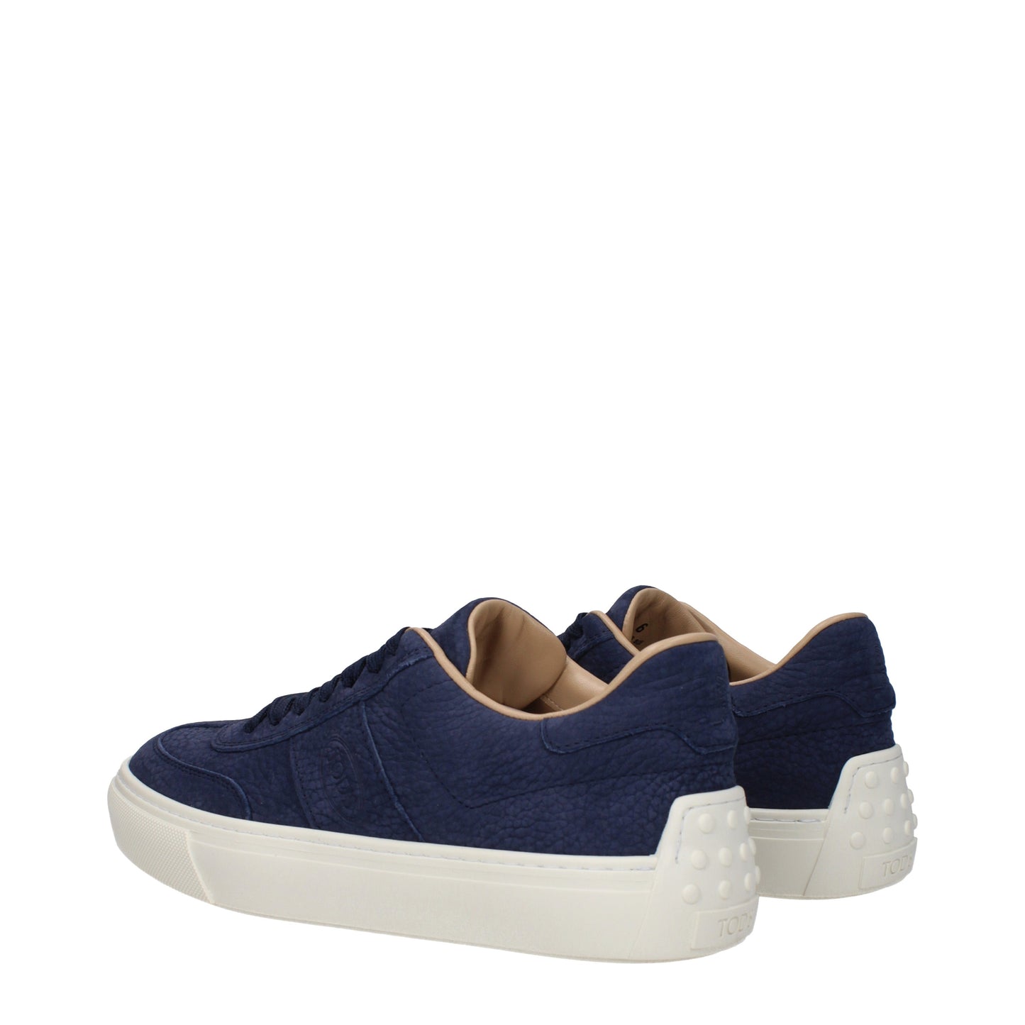 Tod's Men's Sneakers in Suede Blue/Blu Galaxy