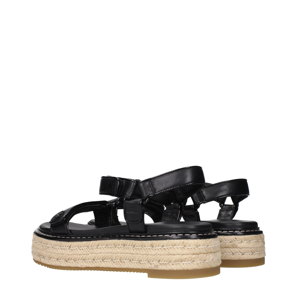 Tory Burch Sandals Women Leather Black