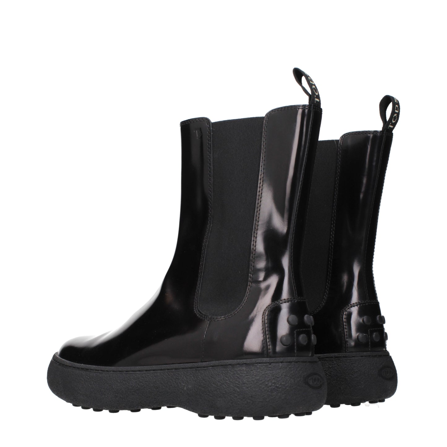 Tod's Ankle Boots Women Leather Black