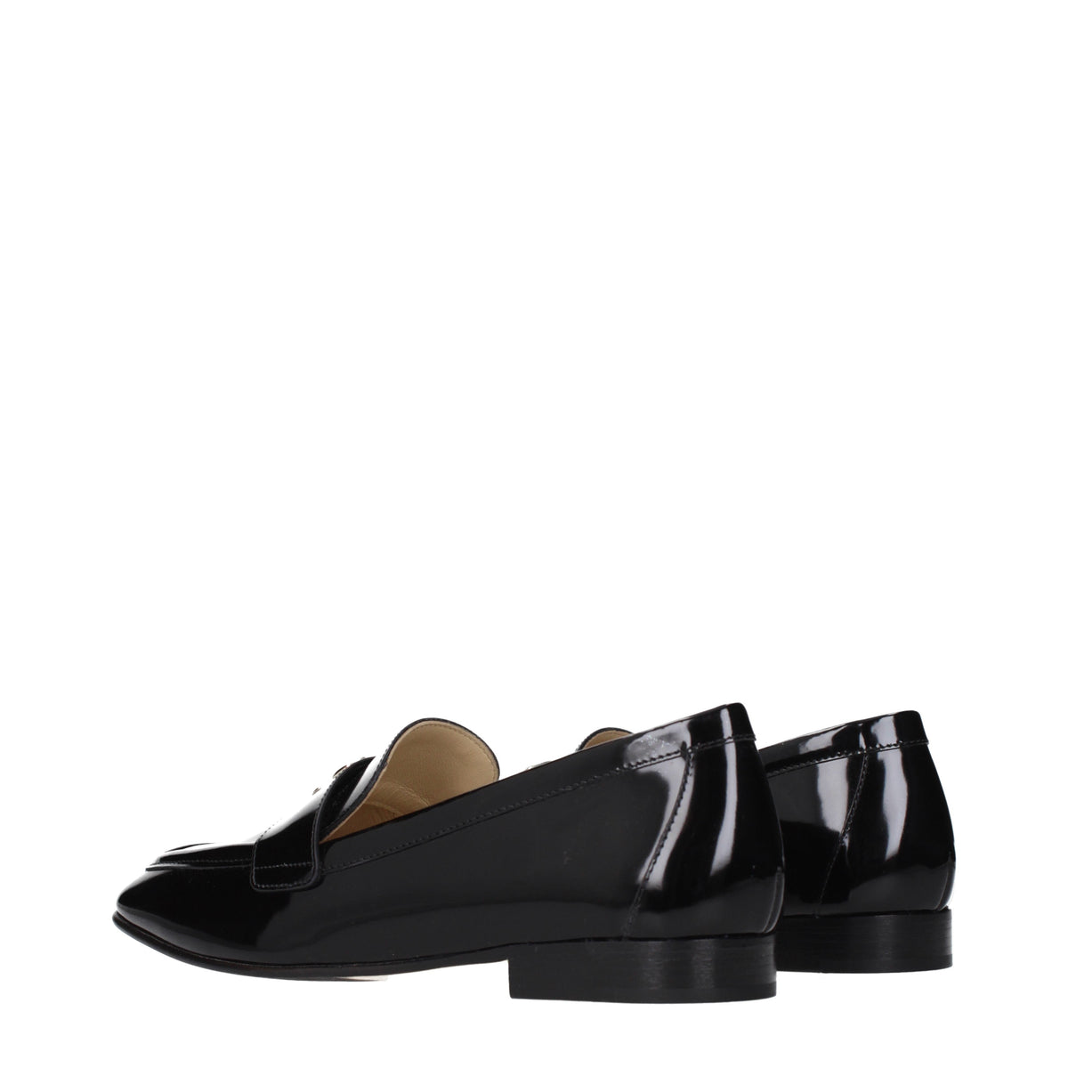 Jimmy Choo Loafers Women Leather Black