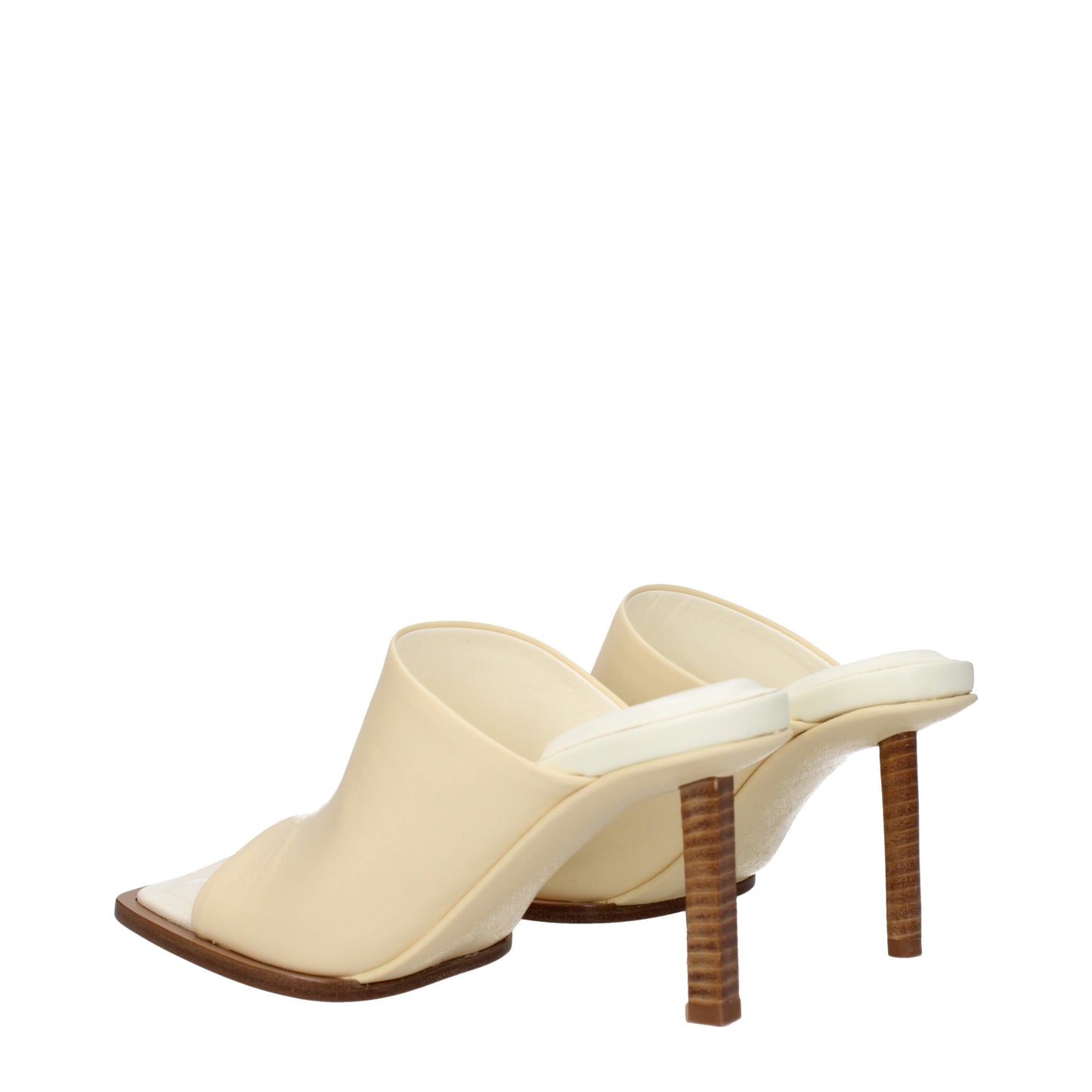 Jacquemus Women's Sandals in Leather Beige