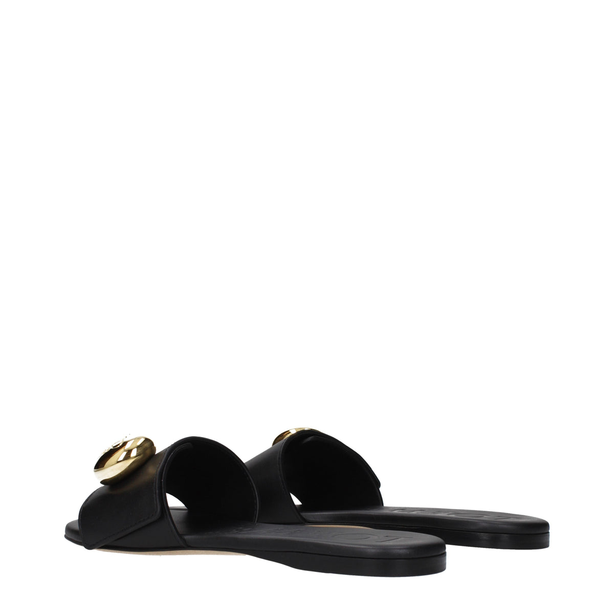 Loewe Slippers and Clogs Women Leather Black