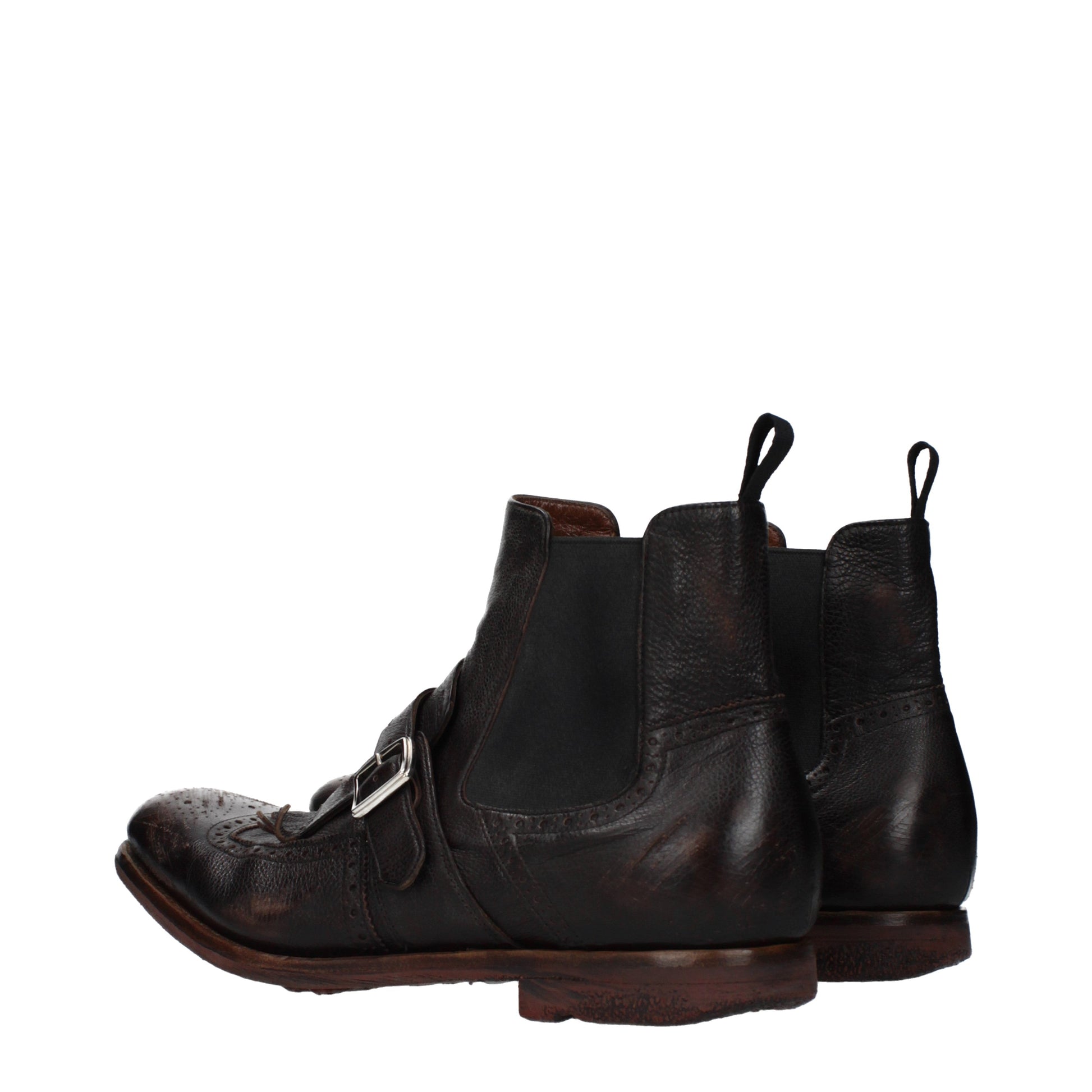 Church's Ankle Boots Men Leather Brown/Ebony