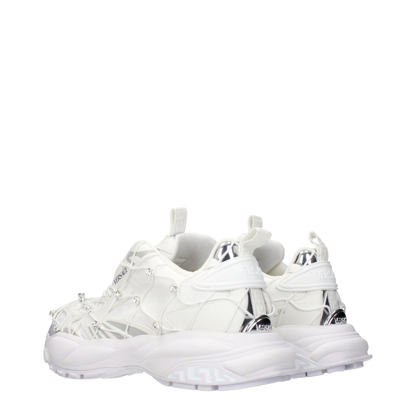 Versace Sneakers Women Fabric  White