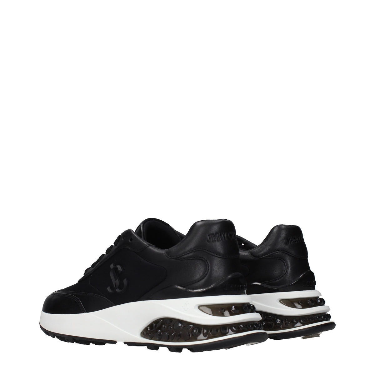 Jimmy Choo Sneakers Women Fabric  Black