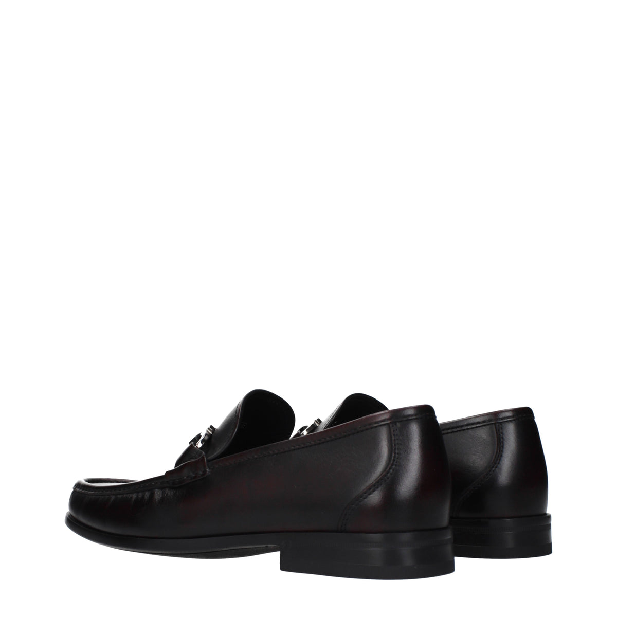 Ferragamo Loafers Men Leather Brown/Cordovan