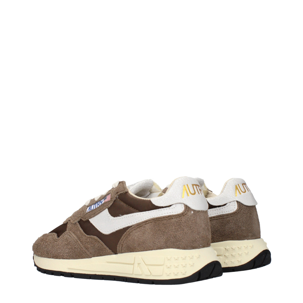 Autry Sneakers Women Fabric  Brown/White