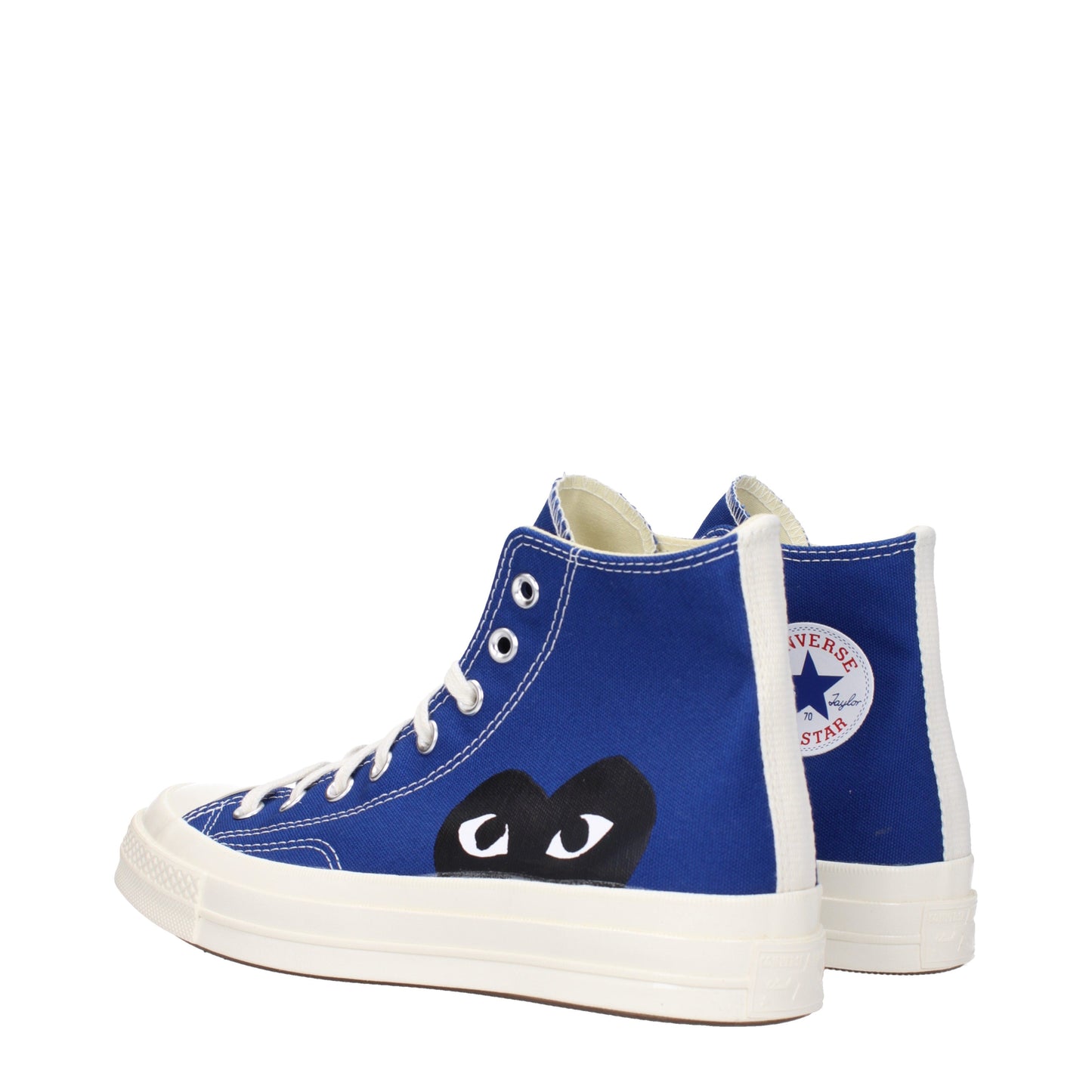 Comme des Garçon Men's Sneakers in Fabric  Blue/Black