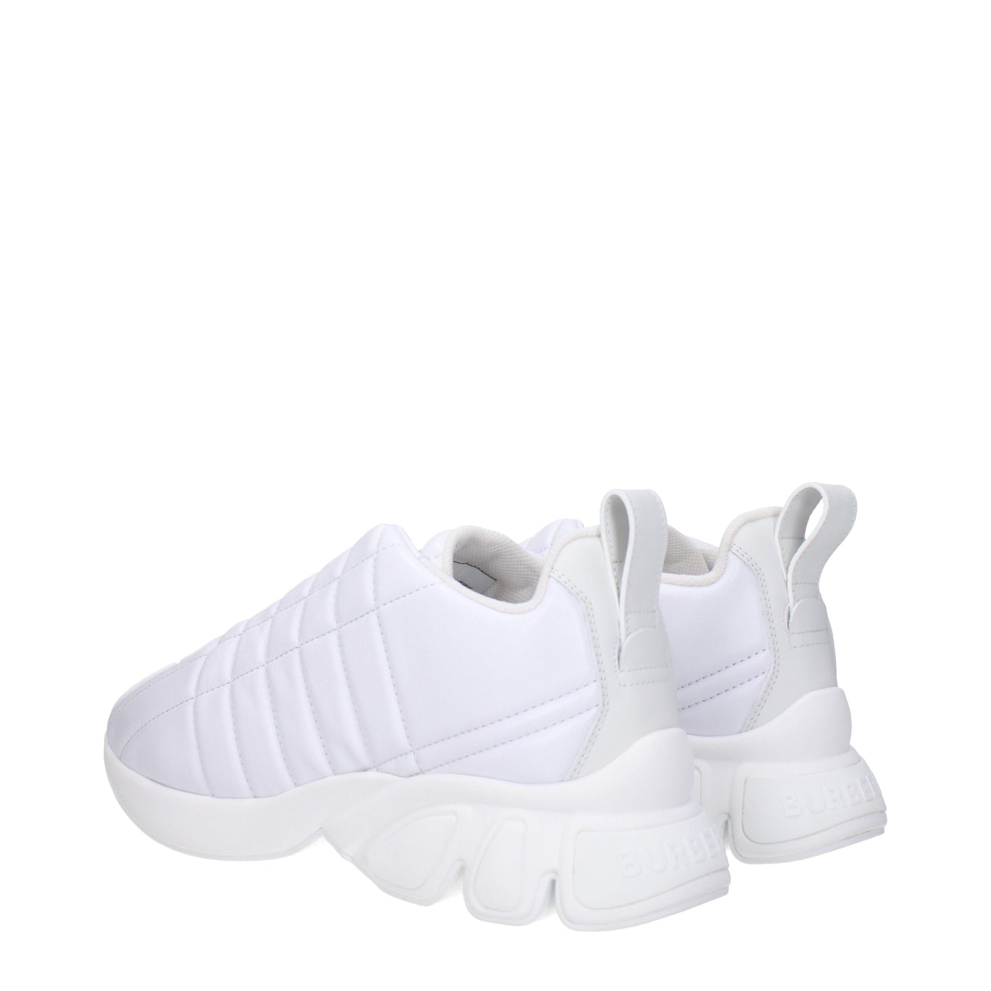 Burberry Women's Sneakers in Leather White