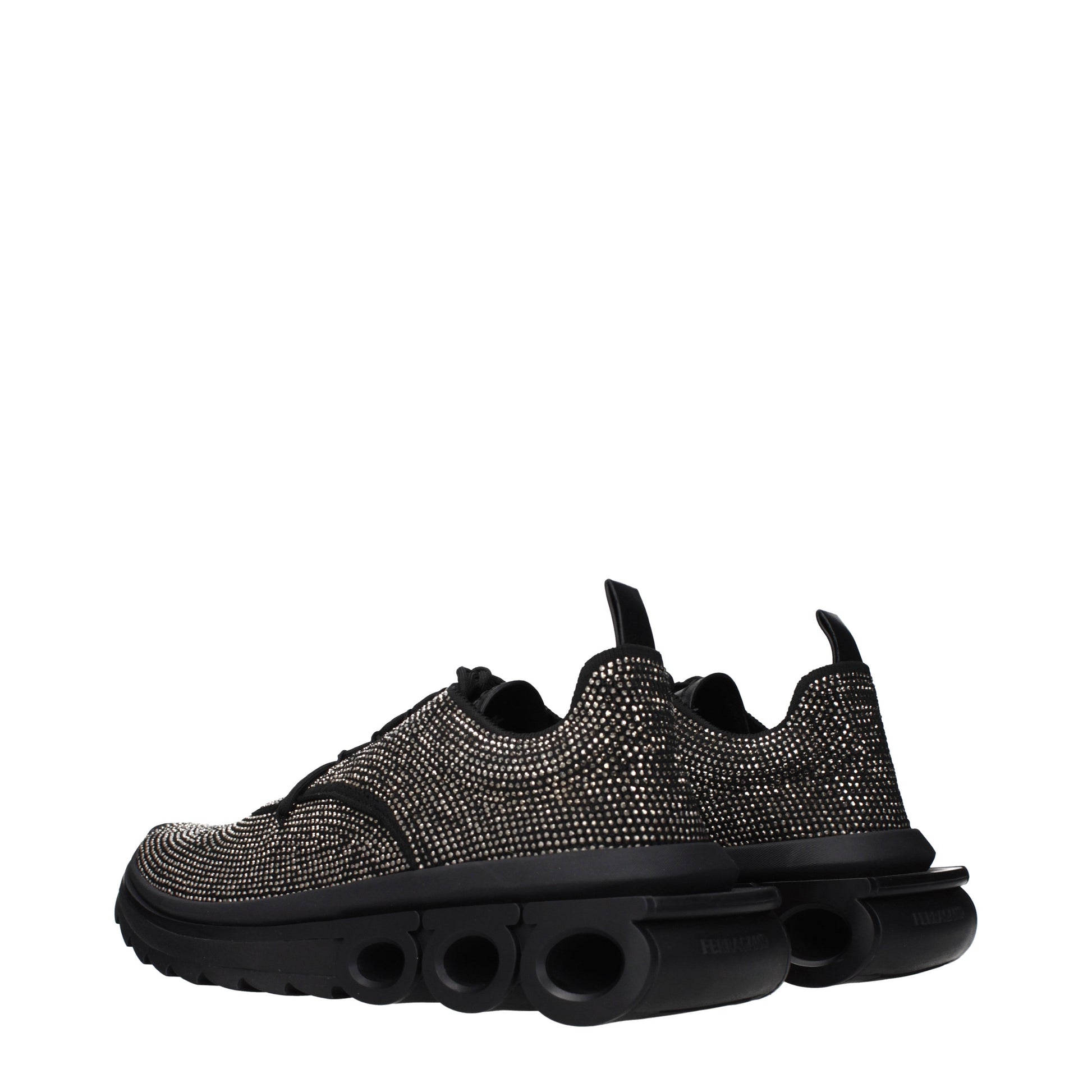 Salvatore Ferragamo Men's Sneakers Rhinestone