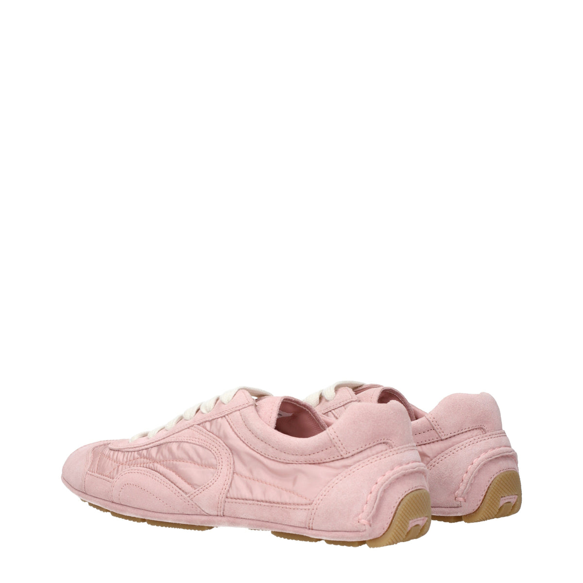 Prada Sneakers Women Fabric  Pink/Peach