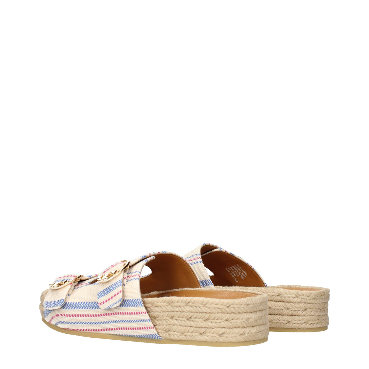 Tory Burch Slippers and Clogs Women Fabric  Beige