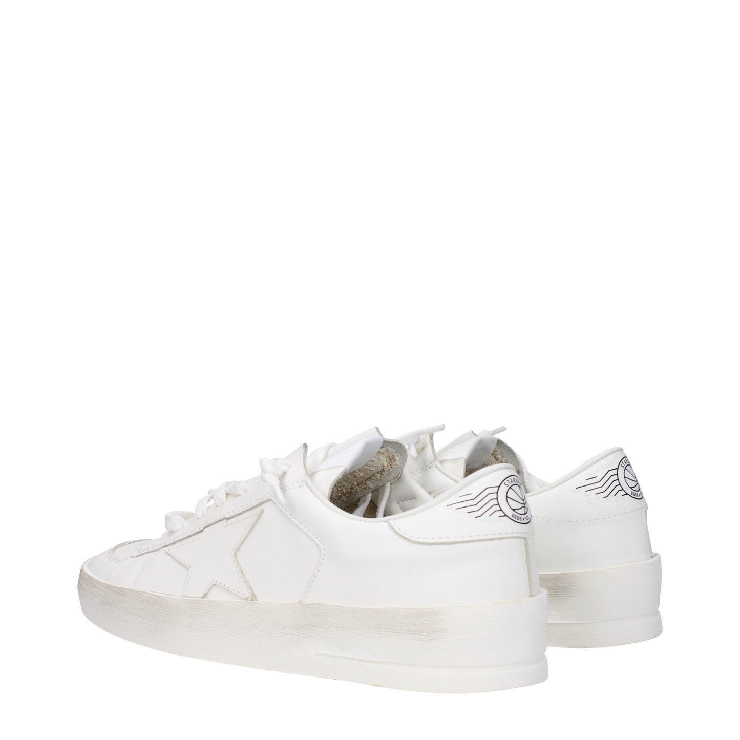 Golden Goose Men's Sneakers in Leather White