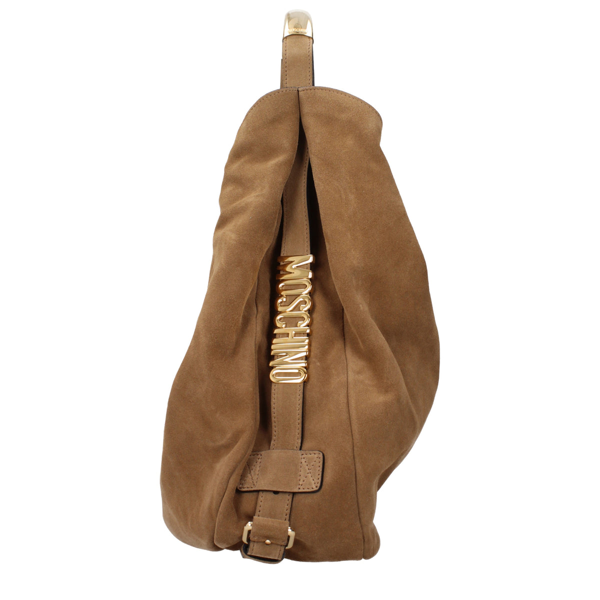 Moschino Shoulder Bags Women Suede Brown/Tobacco
