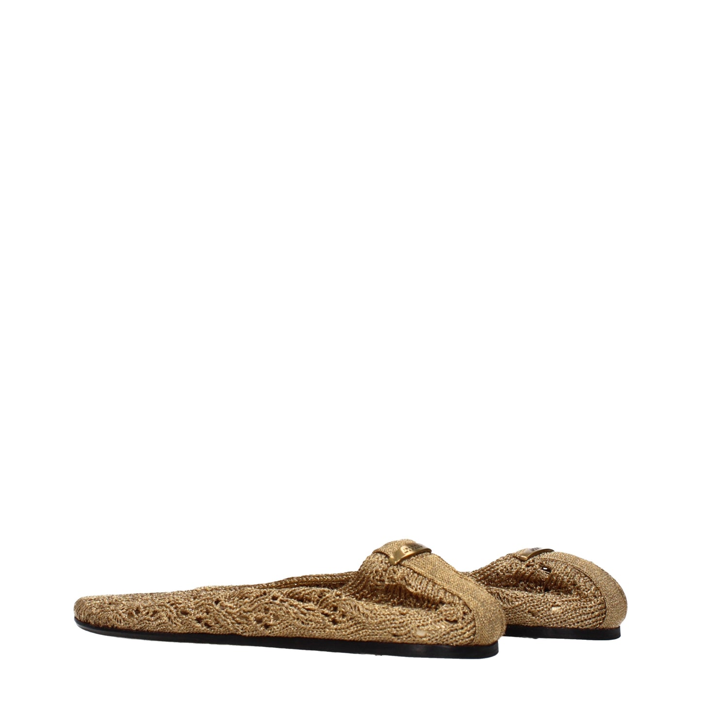 Isabel Marant Ballet Flats Women Fabric  Gold