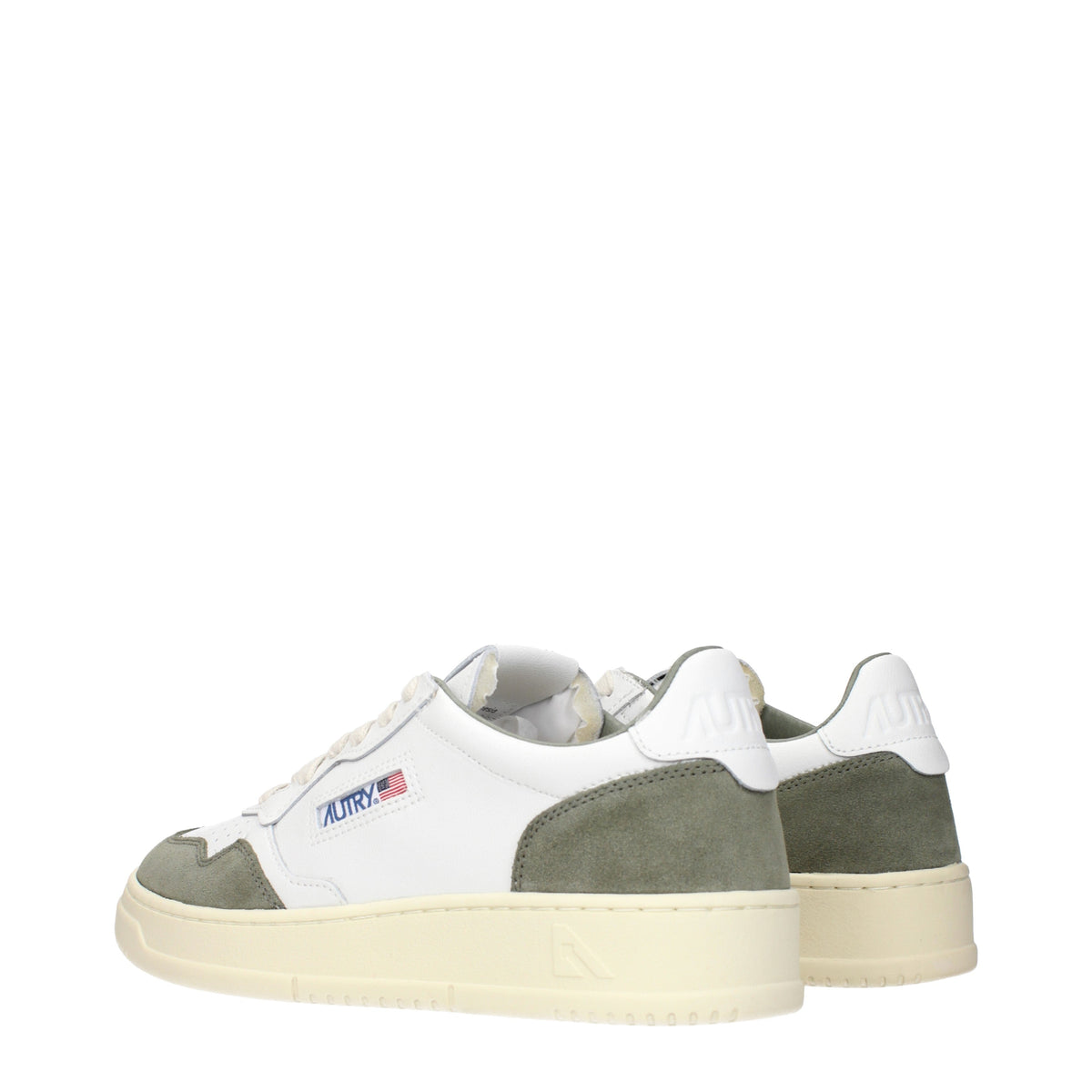Autry Sneakers Men Leather White/Green