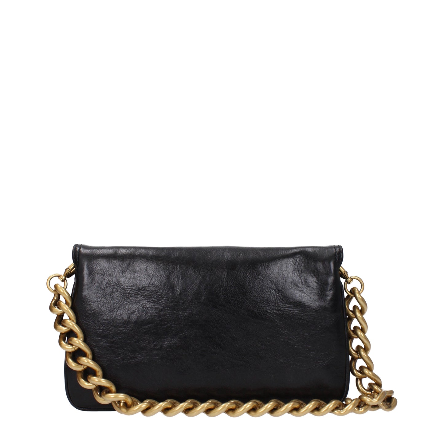 Balenciaga Shoulder Bags Women Leather Black