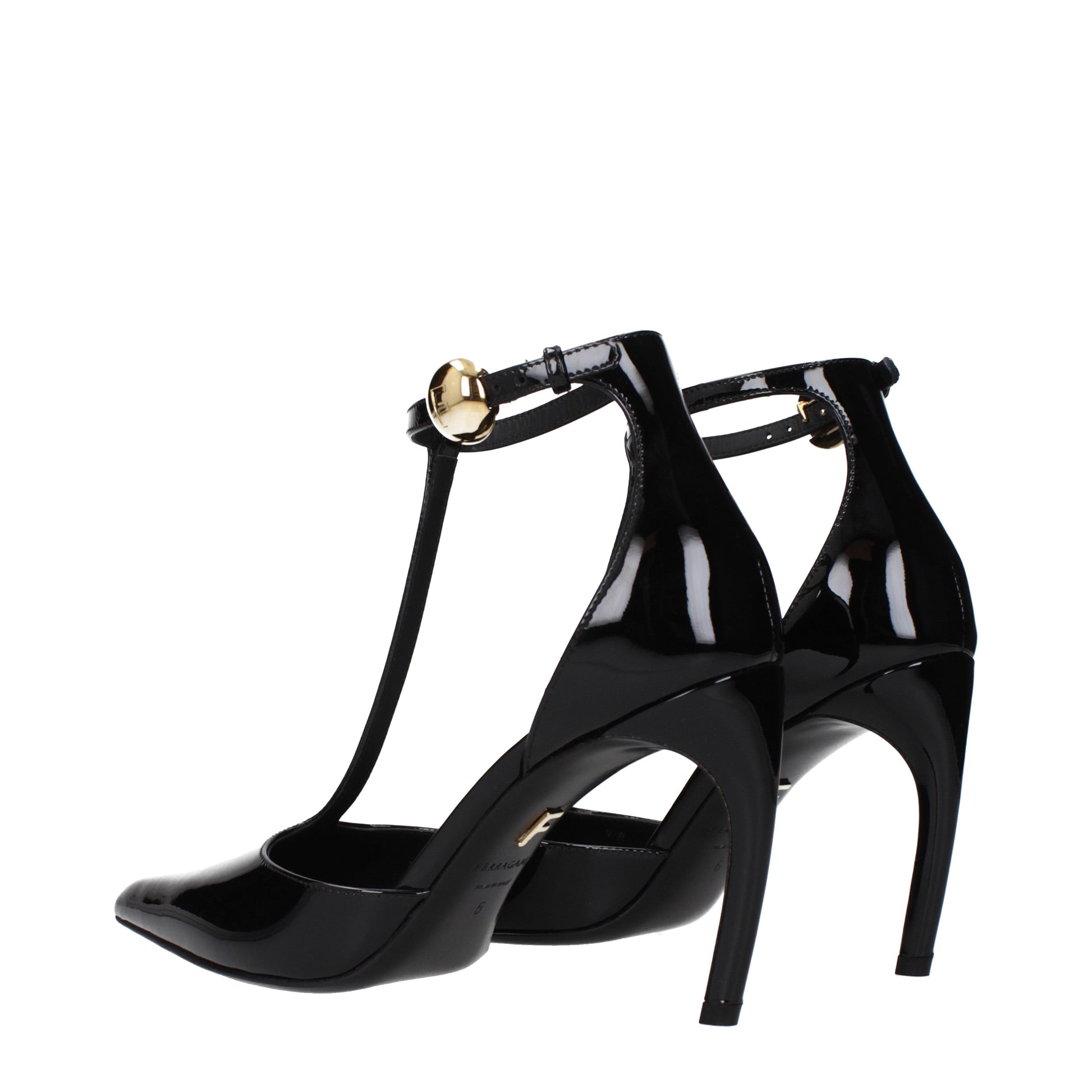 Salvatore Ferragamo Women's Sandals Patent Leather