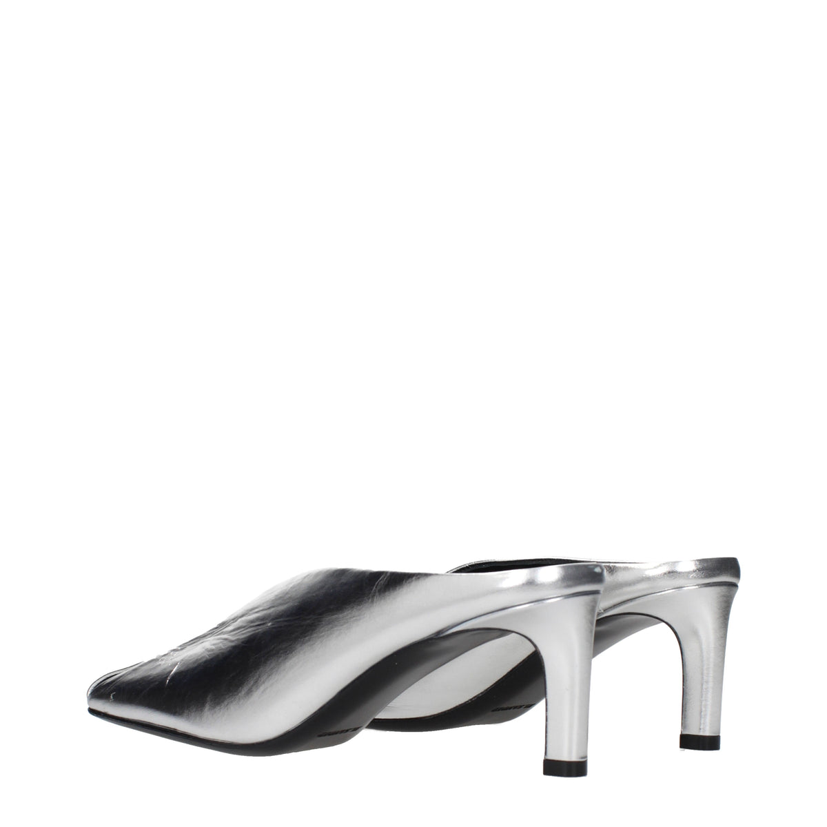 Jil Sander Sandals Women Leather Silver