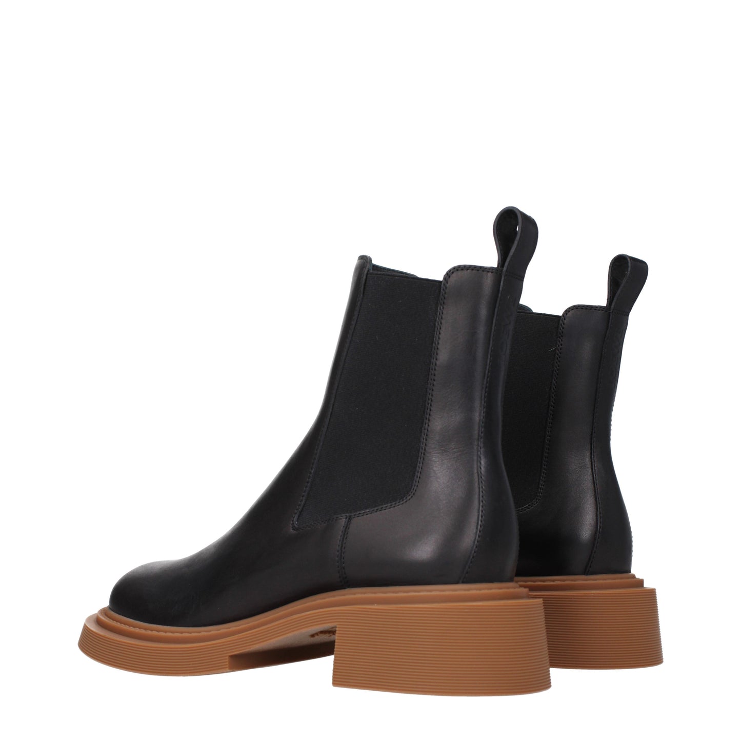 Loewe Men's Boots in Leather Black