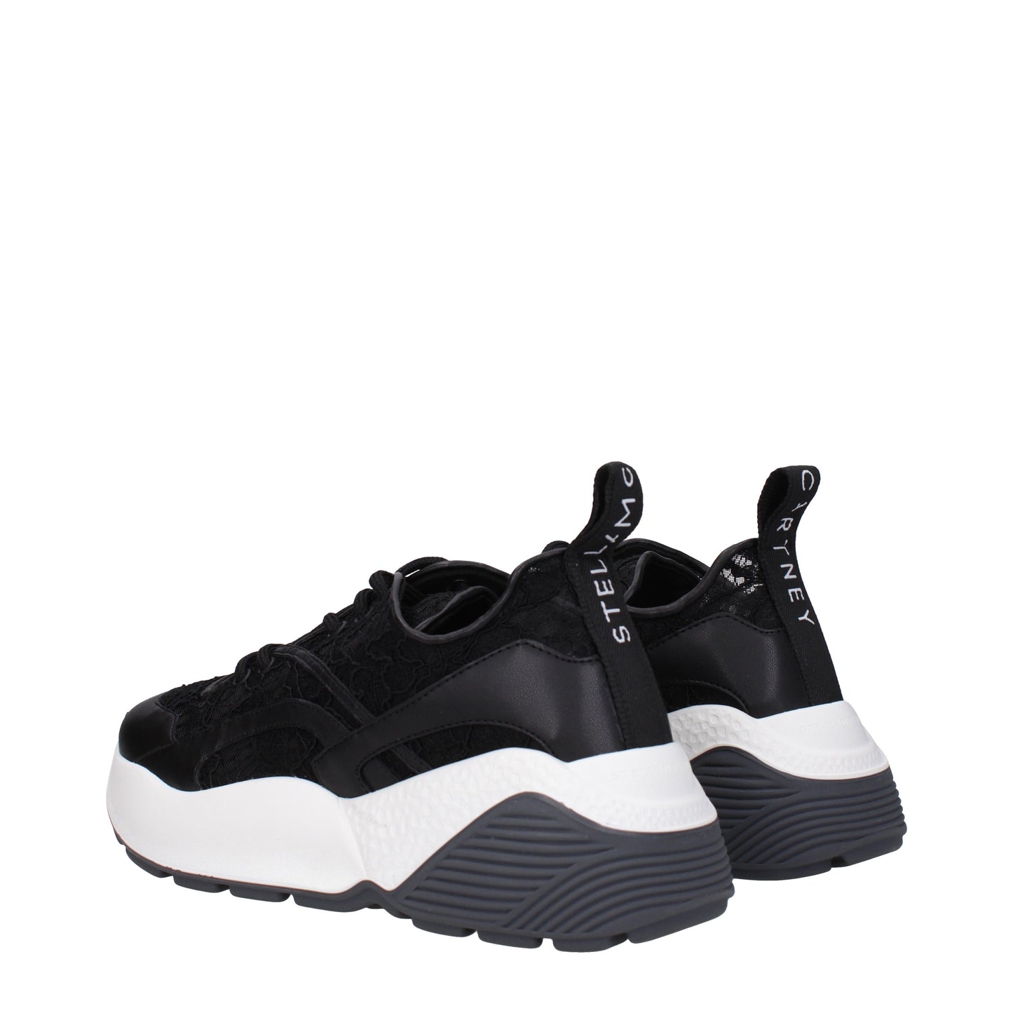 Stella McCartney Women's Sneakers in Fabric  Black