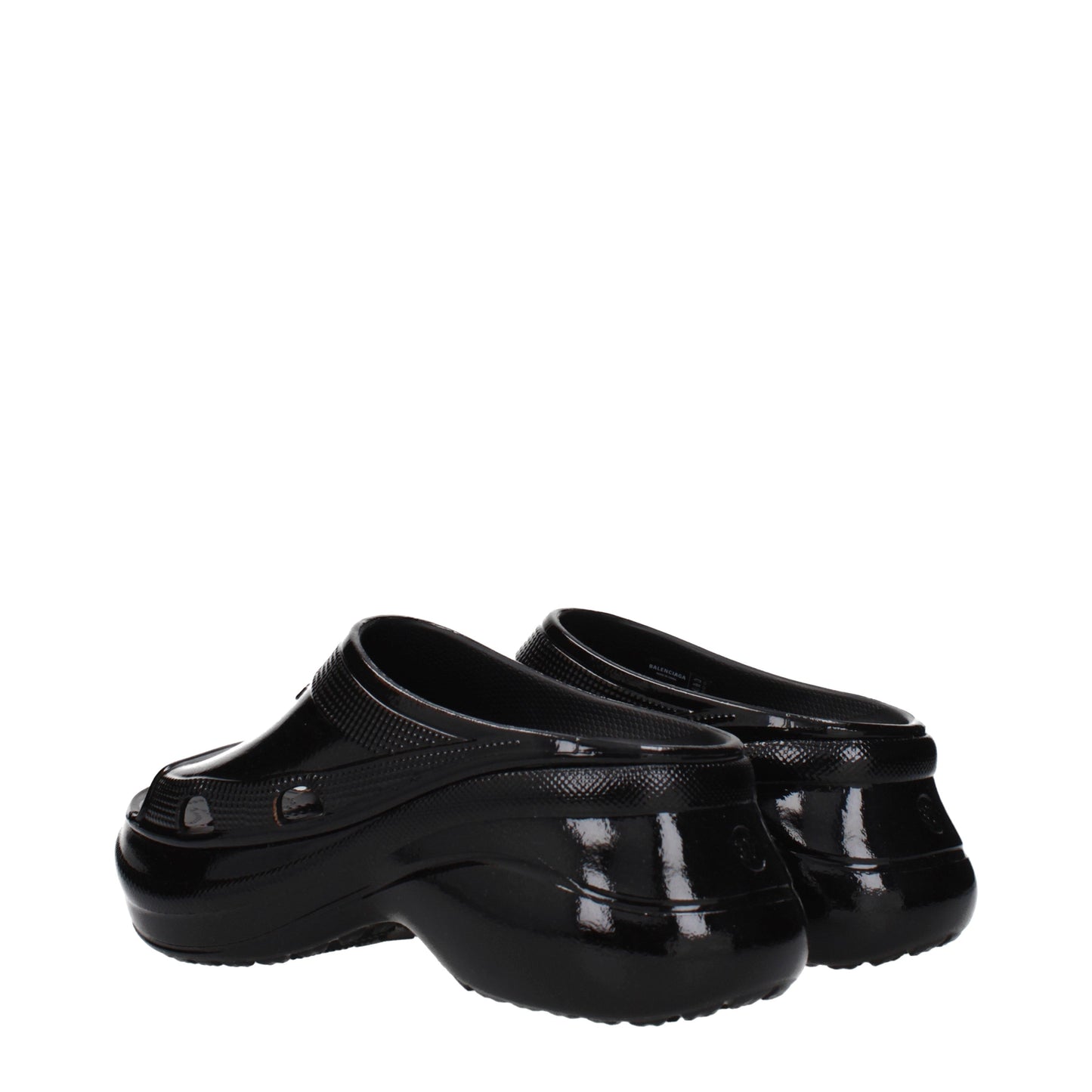 Balenciaga Slippers and Clogs Women Rubber Black