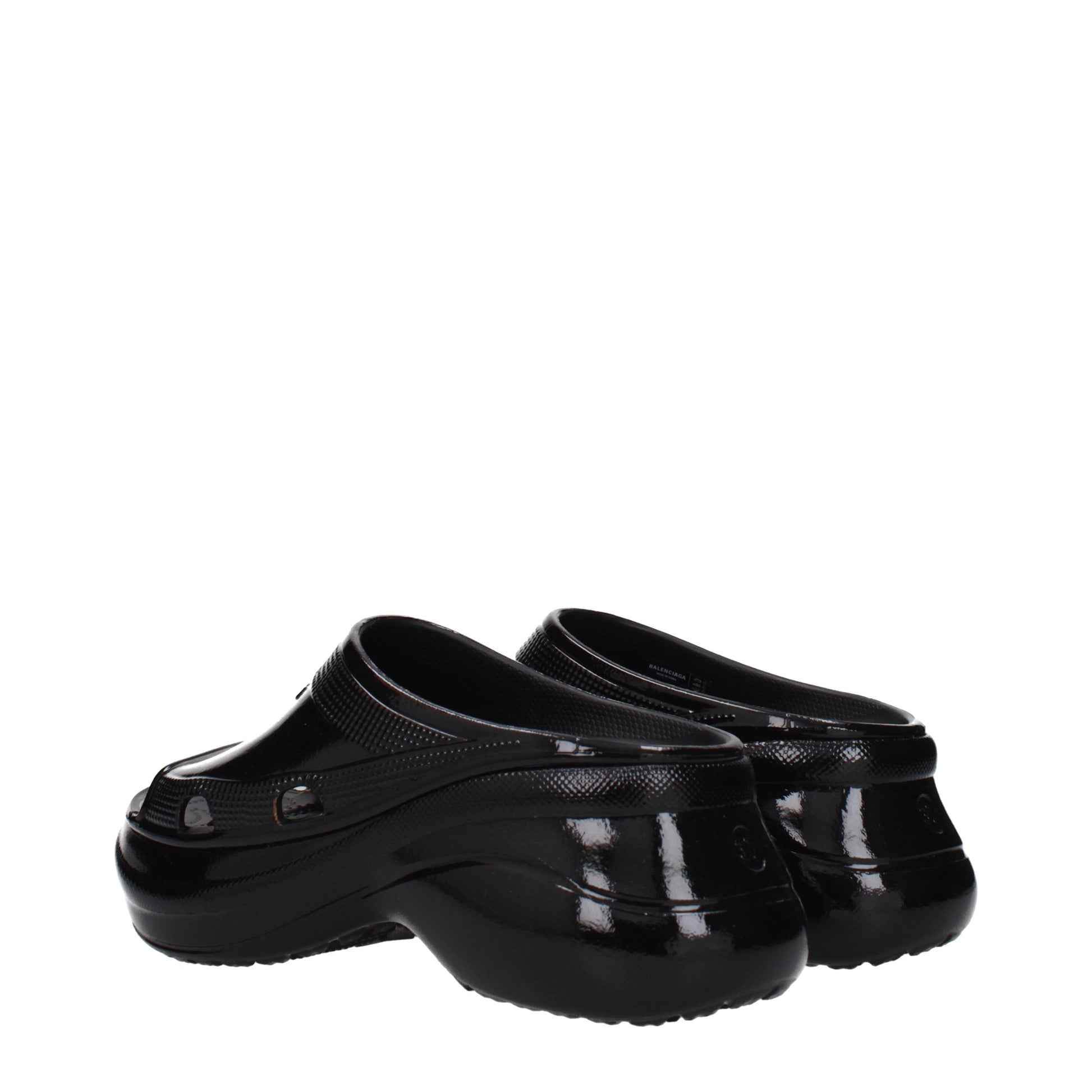 Balenciaga Slippers and Clogs Women Rubber Black