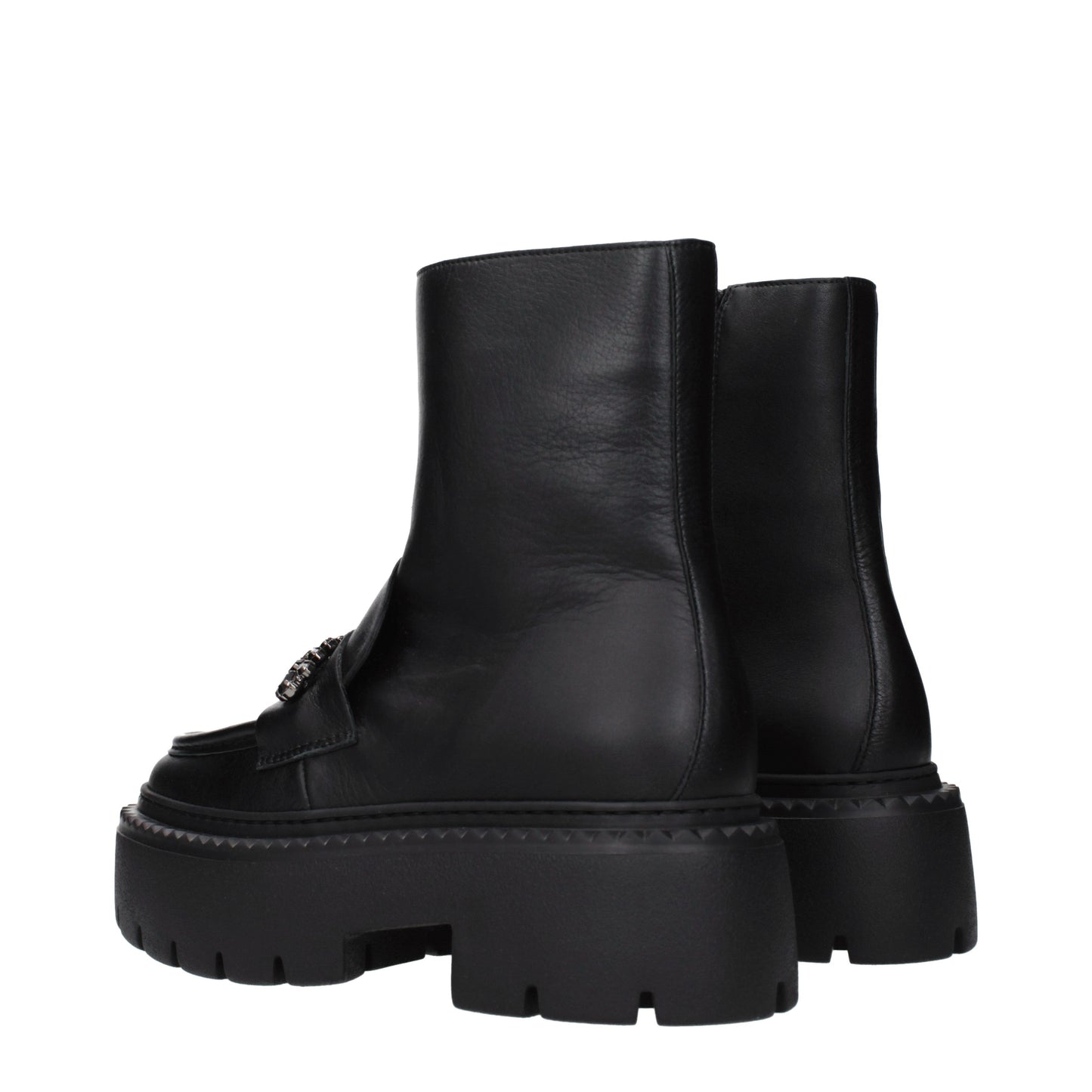 Jimmy Choo Ankle Boots Women Leather Black
