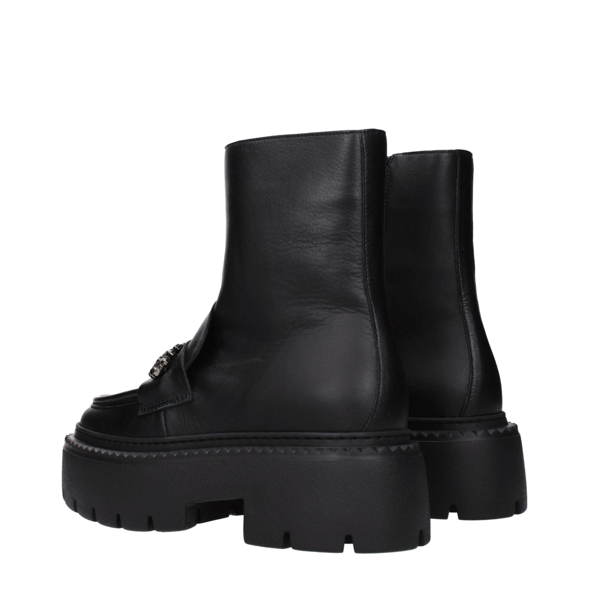 Jimmy Choo Ankle Boots Women Leather Black