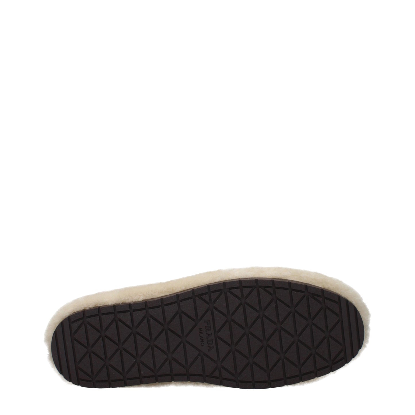 Prada Slippers and Clogs Women Fur  Beige/Travertine