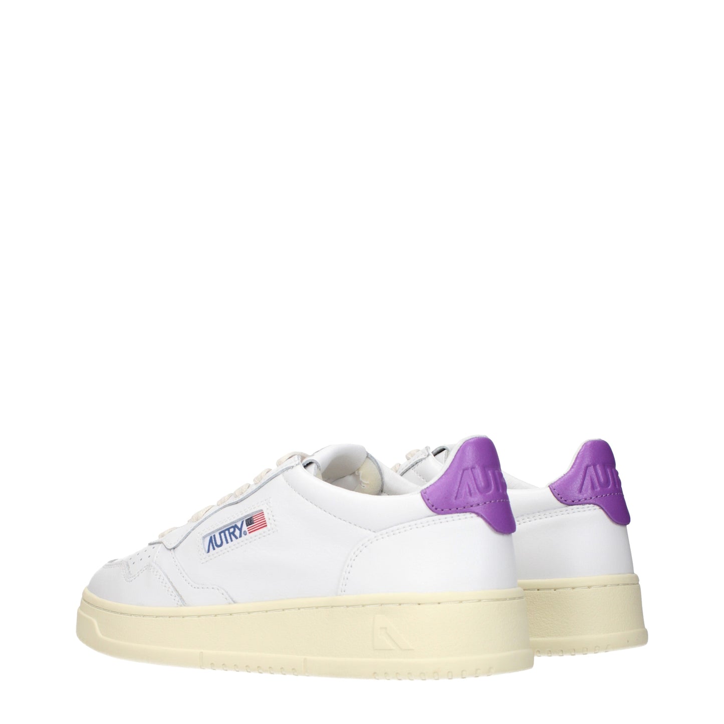 Autry Sneakers Women Leather White/Blackberry