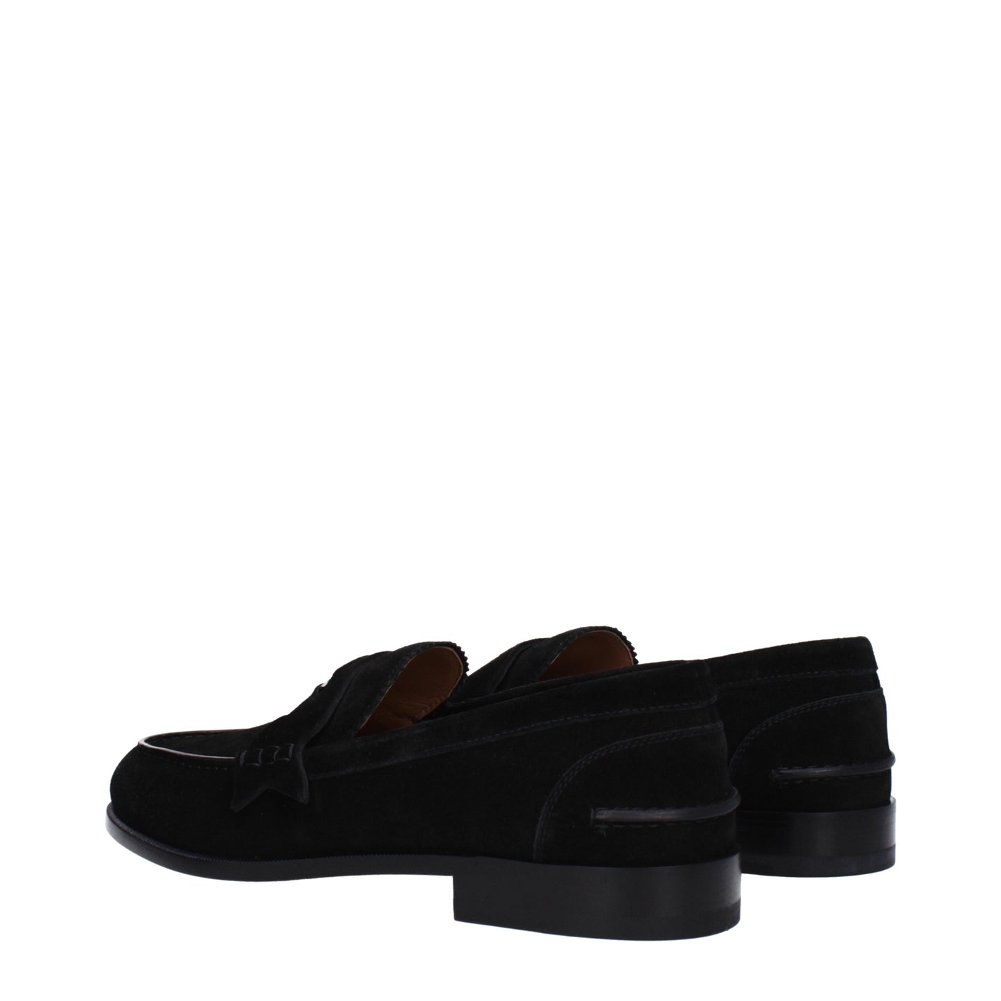 Louboutin Men's Loafers Suede