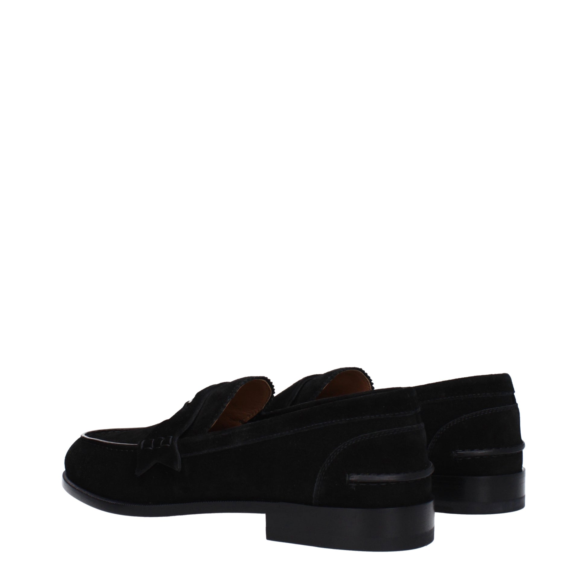 Louboutin Men's Loafers Suede