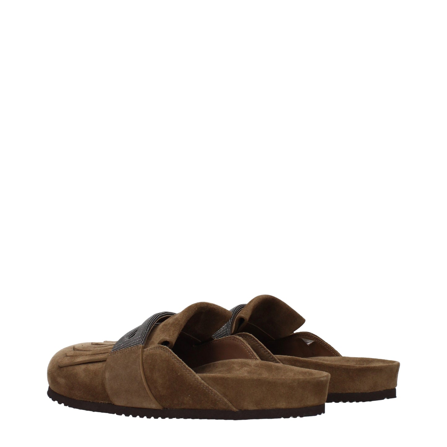 Brunello Cucinelli Women's Slippers and Clogs Suede