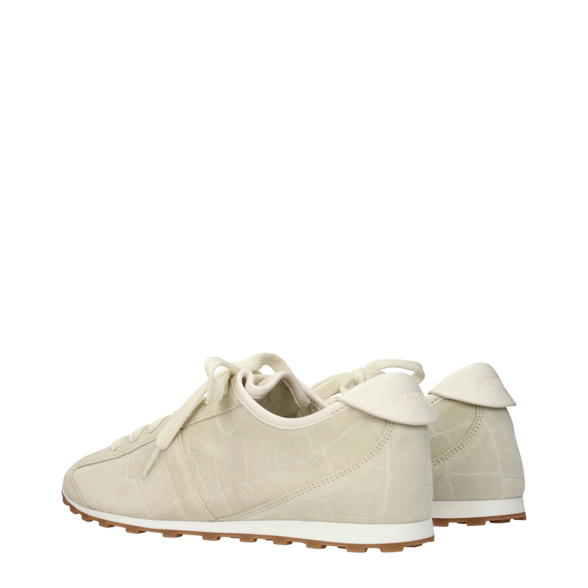 Jacquemus Sneakers Women Suede Beige/Ivory