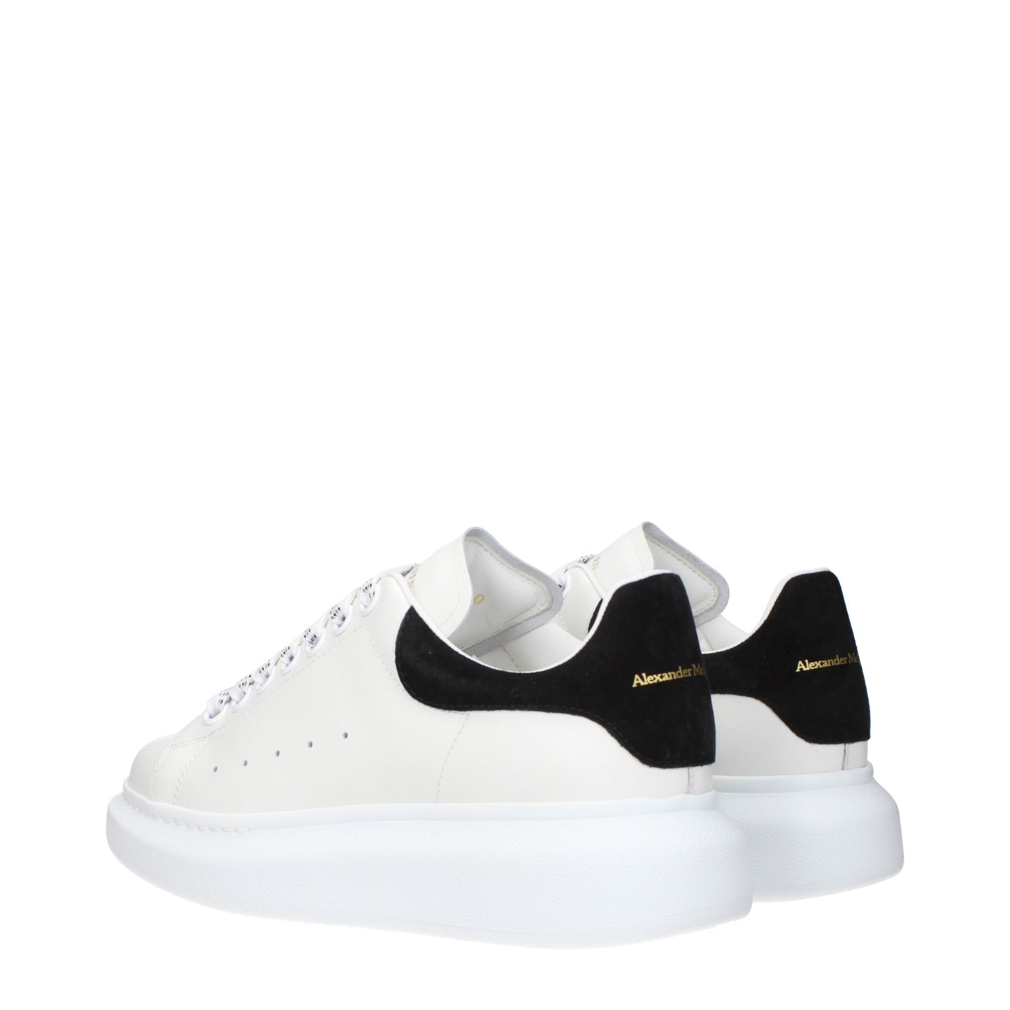 Alexander McQueen Sneakers Women Leather White/Black