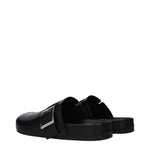 Loewe Slippers and Clogs Men Leather Black
