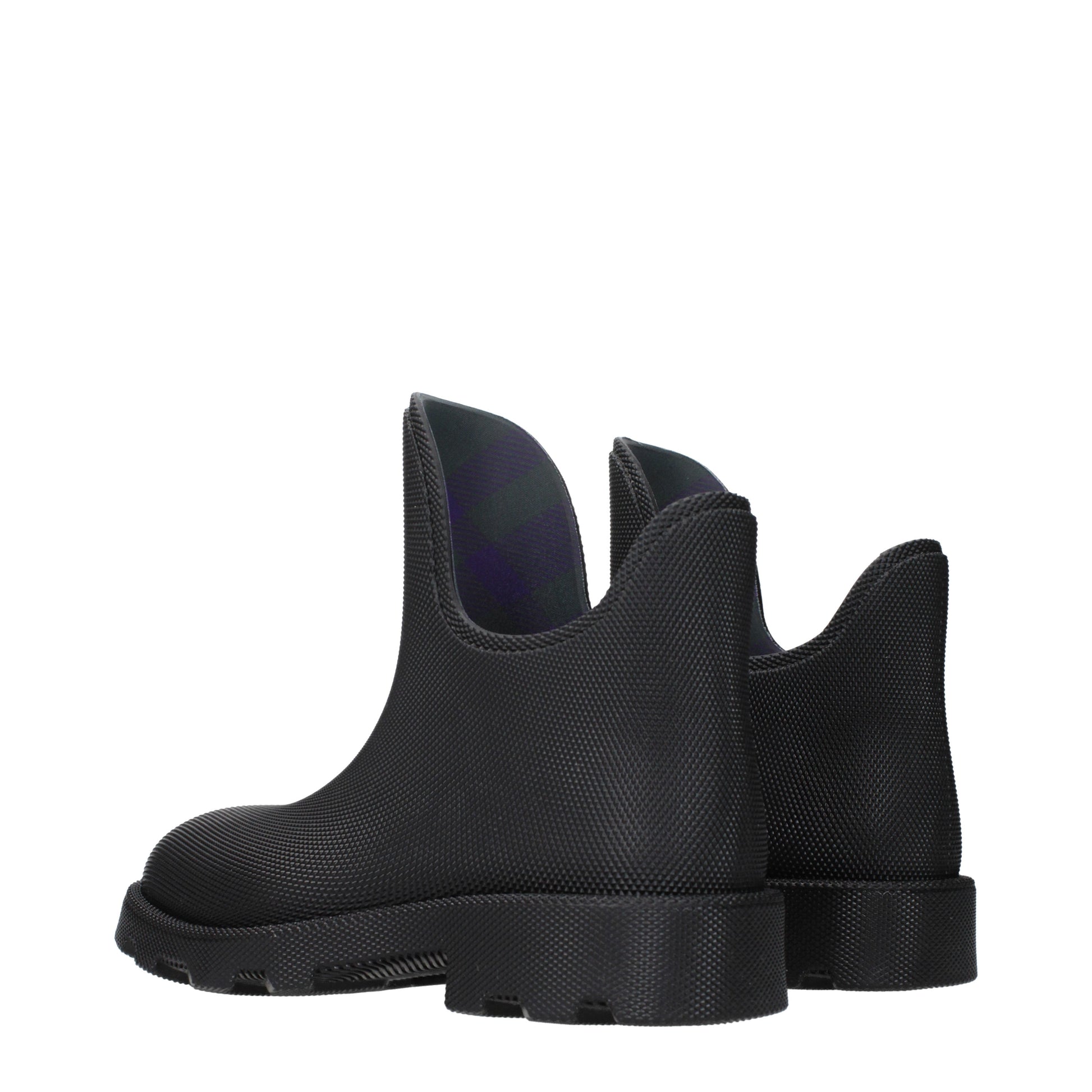 Burberry Ankle Boots Women Rubber Black