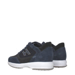 Hogan Sneakers Men Suede Blue/Dark Grey