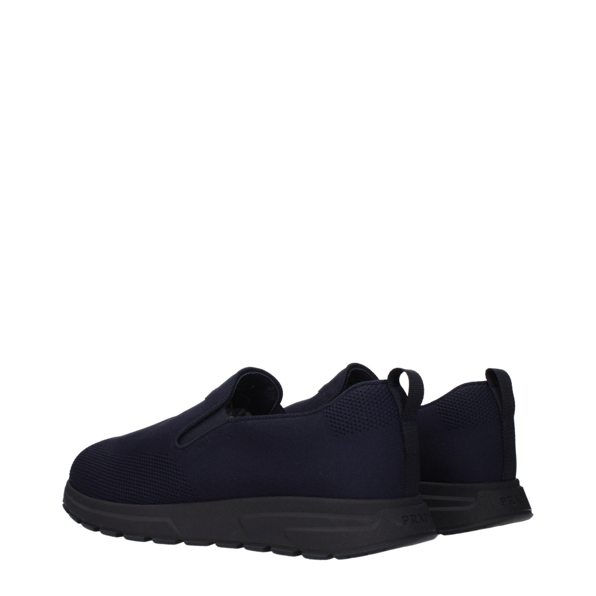 Prada Sneakers Men Fabric  Blue/Blue Navy