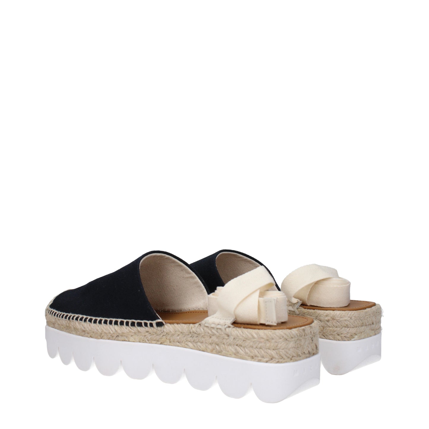 Marni Women's Espadrilles in Fabric  Blue