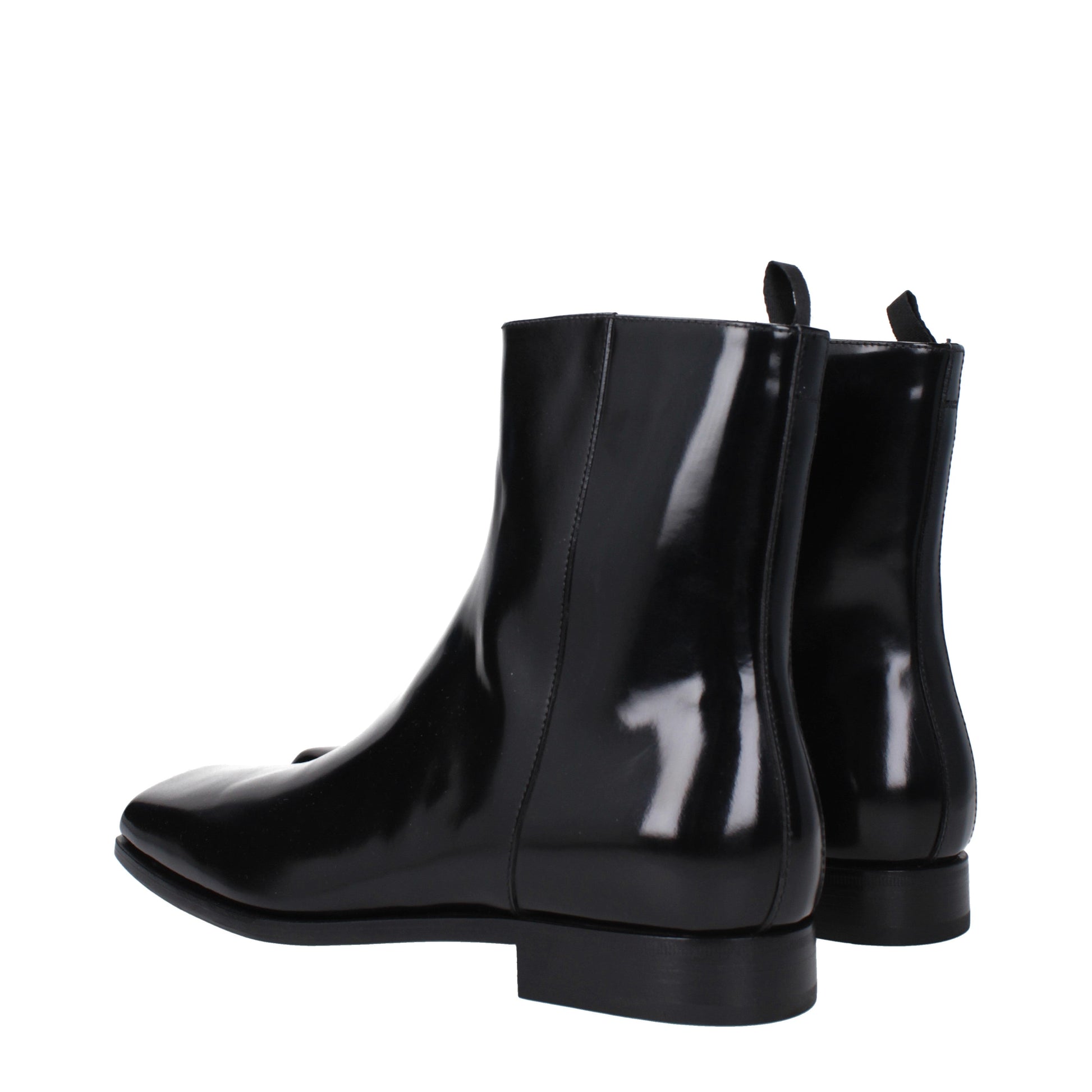 Prada Men's Ankle Boots Leather