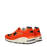 New Balance Sneakers Men Suede Orange