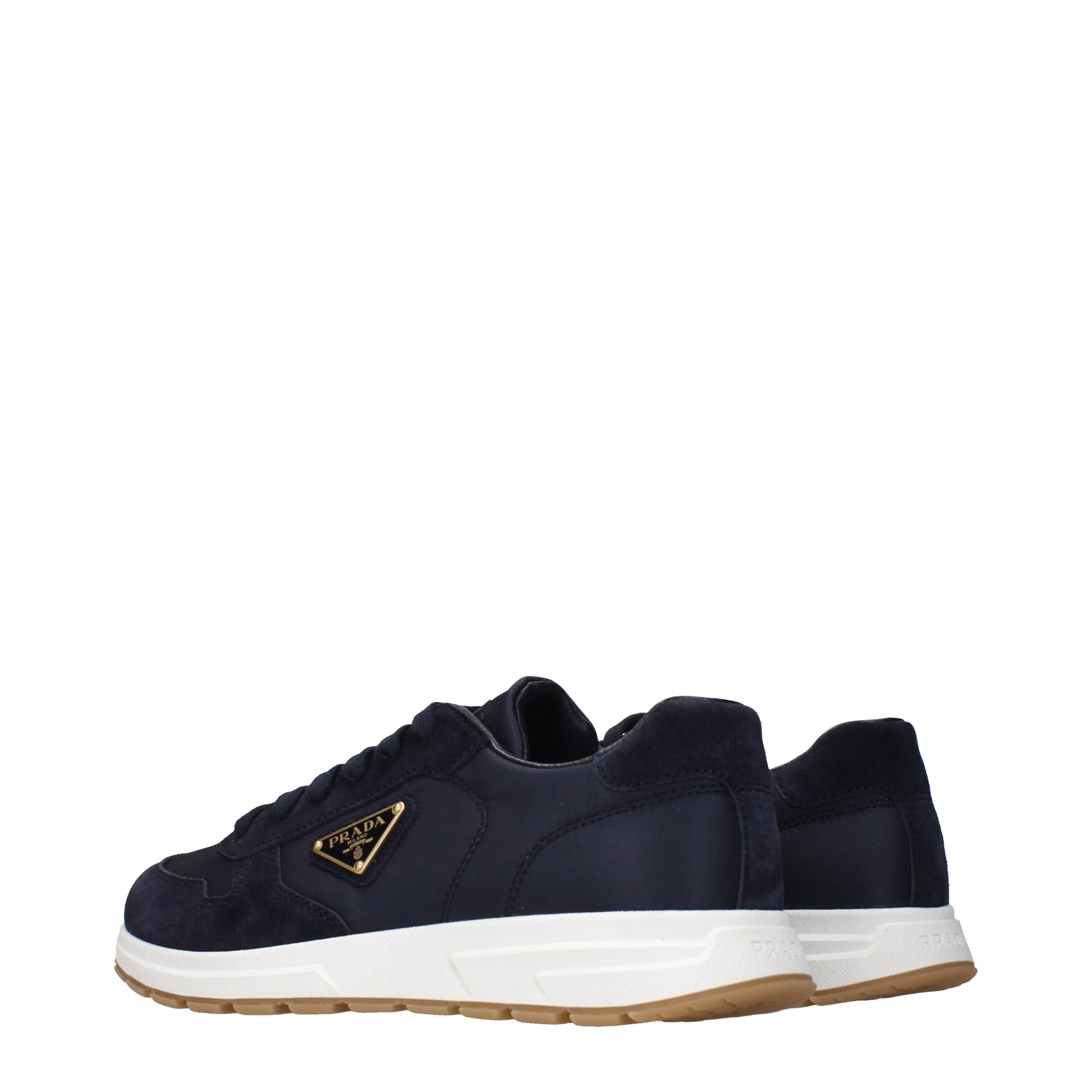 Prada Sneakers Men Nylon Blue