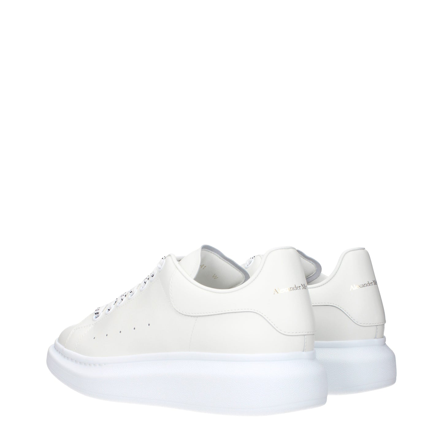 Alexander McQueen Sneakers Men Leather Beige/Light Ivory