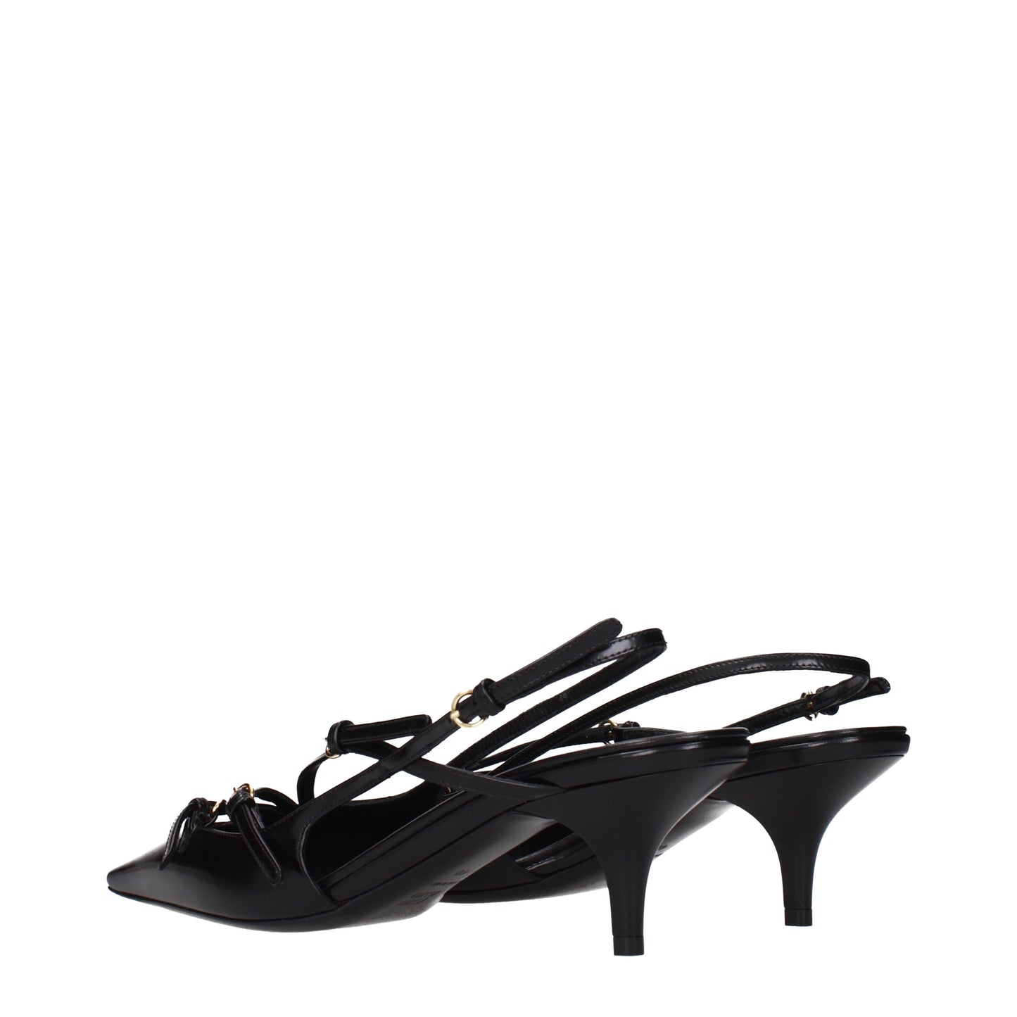 Miu Miu Sandals Women Leather Black