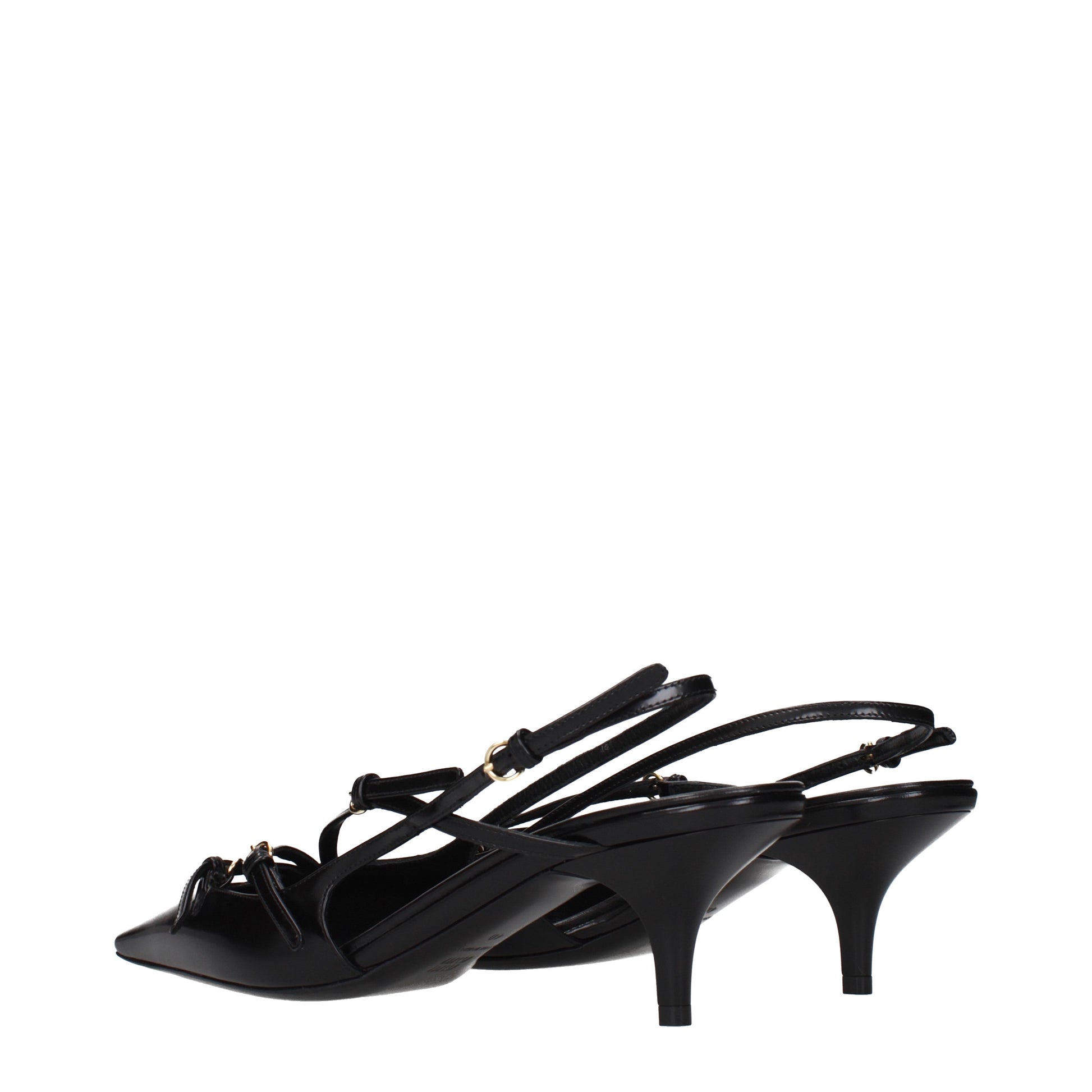Miu Miu Sandals Women Leather Black